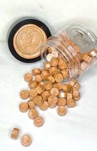 100 cuentas de cera de sellado de mantequilla helada - Imagen 1 de 3