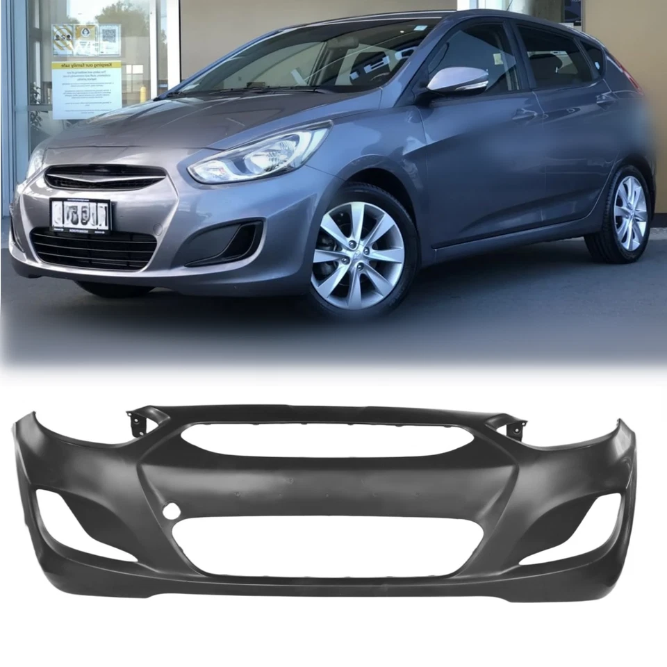 Front Bumper Cover For 2012-2014 Hyundai Accent SEDAN/HATCHBACK HY1000188 Foto 1 de 4