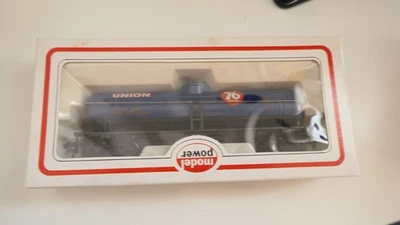 Model Power Union 76 Single Dome Tank Car HO Scale U.C.O.X. 10295 New in Box - Image 1 of 3