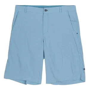 Lululemon Athletica Men's Light Blue Chino Casual Kahuna Shorts Size 34 - Picture 1 of 14