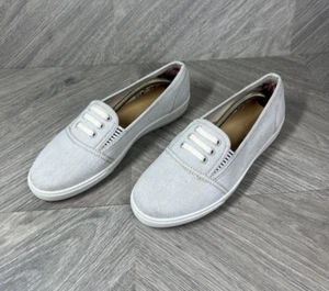 Hotter Damas Lona Zapatillas Gris - Reino Unido Talla 5.5 - Imagen 1 de 19