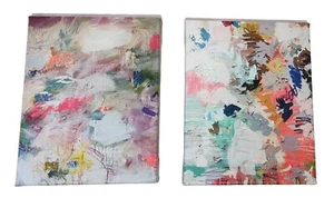 2 Stück kleines Gemälde. - Bild 1 von 3