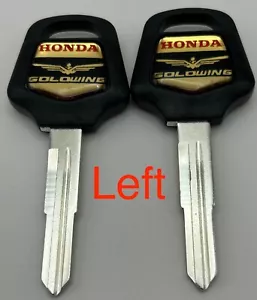 Llaves en blanco Honda Goldwing GL1800 GL 1800 2007 2008 2009 2010 2011 2012 2013 2014 - Imagen 1 de 2