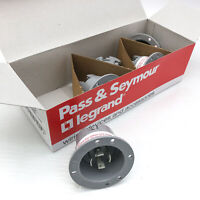 (5ct) Pass & Seymour L1430-FI Flanged Inlet 4-Way 30A 125/250V Turnlok Legrand