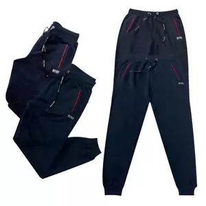 Men's Hugo Boss Jogging Bottom Small Logo Joggers -winter offer - Picture 1 of 15