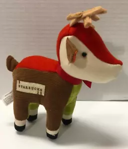 Starbucks Coffee Plush 7 1/2" Deer - Picture 1 of 4