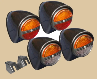 Juego de luces Deutz D15 D25 D30 D40 tractor - luz trasera intermitente tapa soporte - Imagen 1 de 4