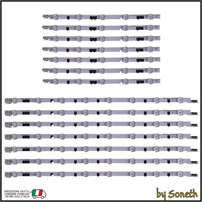 SONETH KIT 14 BARRE LED TV PER SAMSUNG UE40F6320AYXZT UE40F6350 UE40F6350AK