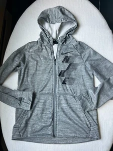 Nike Boys Sz L Standard Fit Dri Fit Full Zip Jacket - Picture 1 of 7