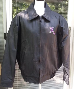 CHAQUETA DE CUERO NEGRO DE FIRMA PRINCESA XENA GUERRERA TALLA M - RARA - Imagen 1 de 9