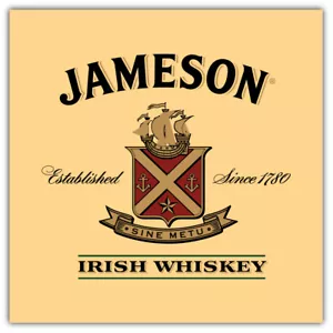 Jameson Classic Logo Sticker Car Bumper Decal - 9'', 12'' or 14'' - Picture 1 of 1