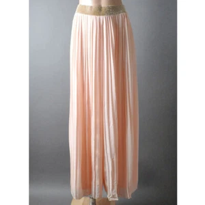 Women's Stretch Rhinestone Wide Flare Leg Evening Party Palazzo Pants S M L - Picture 1 of 25