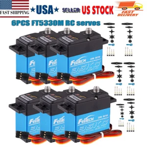 6X 35kg Metal Gear Digital Servo HIGH TORQUE & SPEED RC Car Servo Waterproof USA - Picture 1 of 10