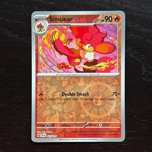 Simisear 023/191 Pokemon Surging Sparks Scarlet & Violet Reverse Holo Common NM - Picture 1 of 2