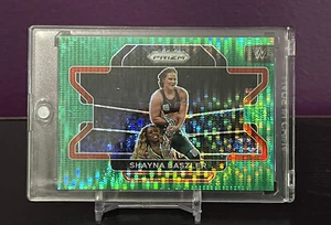 Shayna Baszler 2022 Panini Prizm WWE Debut Edition Green Pulsar #100 09/25 SSP - Picture 1 of 7