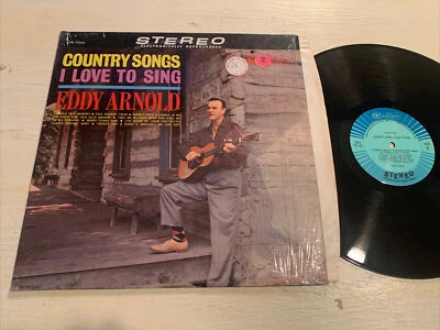 Eddy Arnold Country Songs I Love To Sing LP RCA Camden Stereo + Shrink EX/M-!!!! - Image 1 of 4