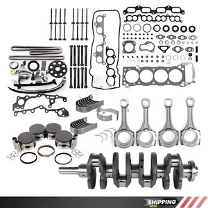 Kit de distribución de junta de pistón de motor Fit Toyota Tacoma 2.7L 3RZ-FE con varillas de cigüeñal - Imagen 1 de 6