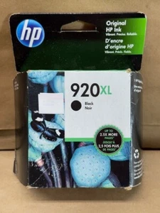 HP 920XL (CD975AN) Black Ink Cartridge Exp. 03/2021 - Picture 1 of 2