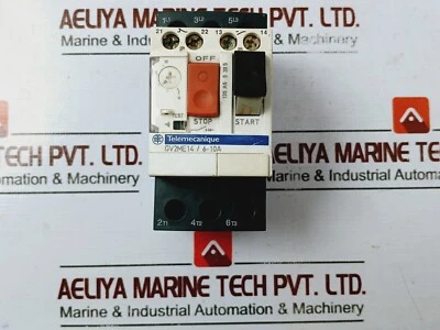 Telemecanique GV2ME14 Thermal Magnetic Motor Circuit Breaker With Push Button - Image 1 of 4