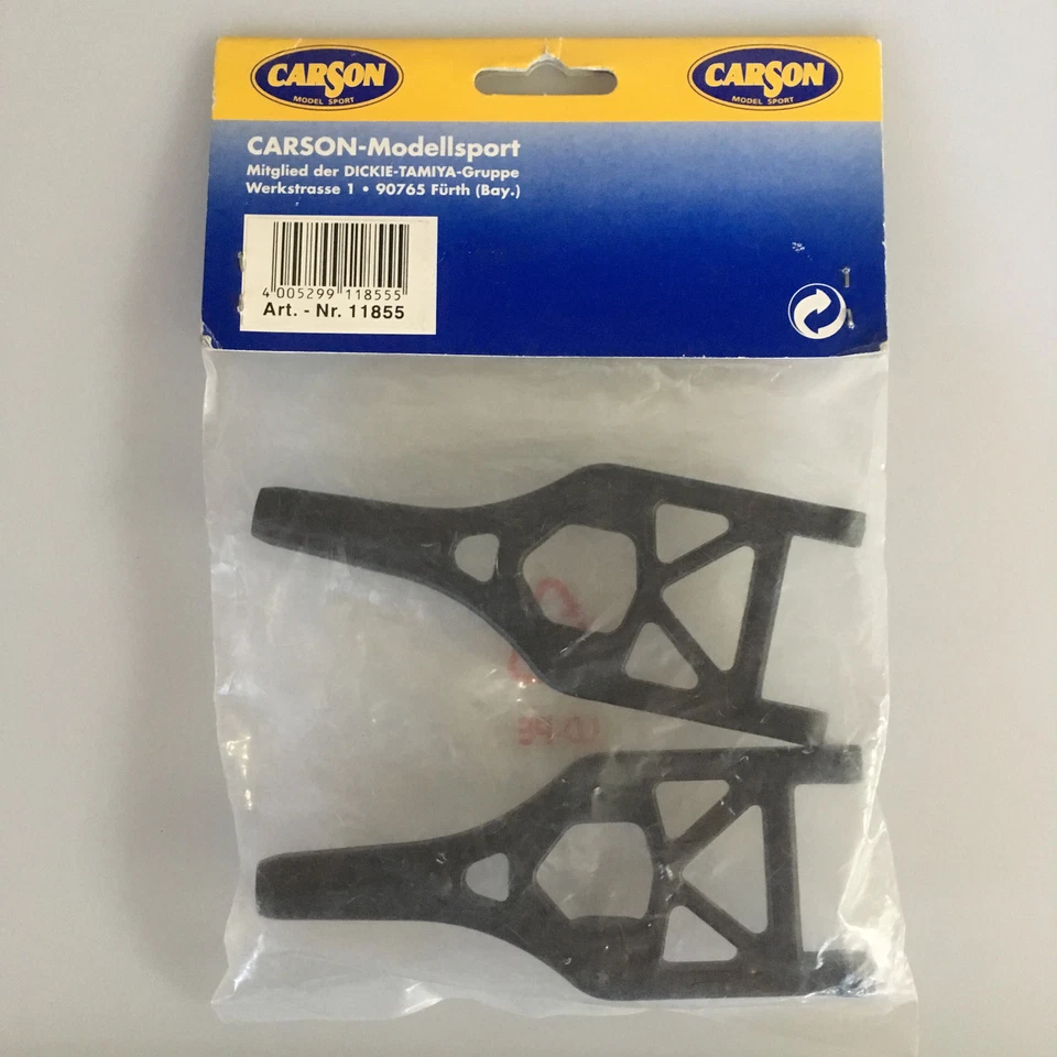 Ersatzteil Untere Querlenker CM-4 Chassis 1:8 Monstertruck Heat Carson 11855 801 - Bild 1 von 1