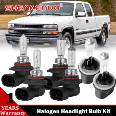 Faros antiniebla halógenos 3400 k para Chevrolet C1500 C2500 C3500 1999 2000 Foto 1 de 4