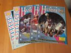 5 West Ham Hammers  Football Official Magazine 1985 1988 1989