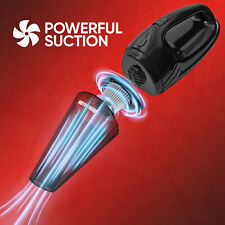 Handheld Car Vacuum Cleaner High Power Wet & Dry w/ HEPA Filter + MORE