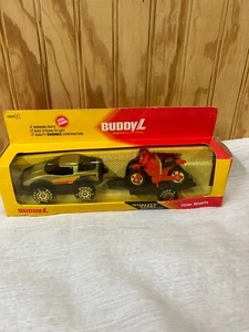 Vintage Buddy L 1984 Tow Team Corvette Motorcycle 4888K in Box NEW - Picture 1 of 7