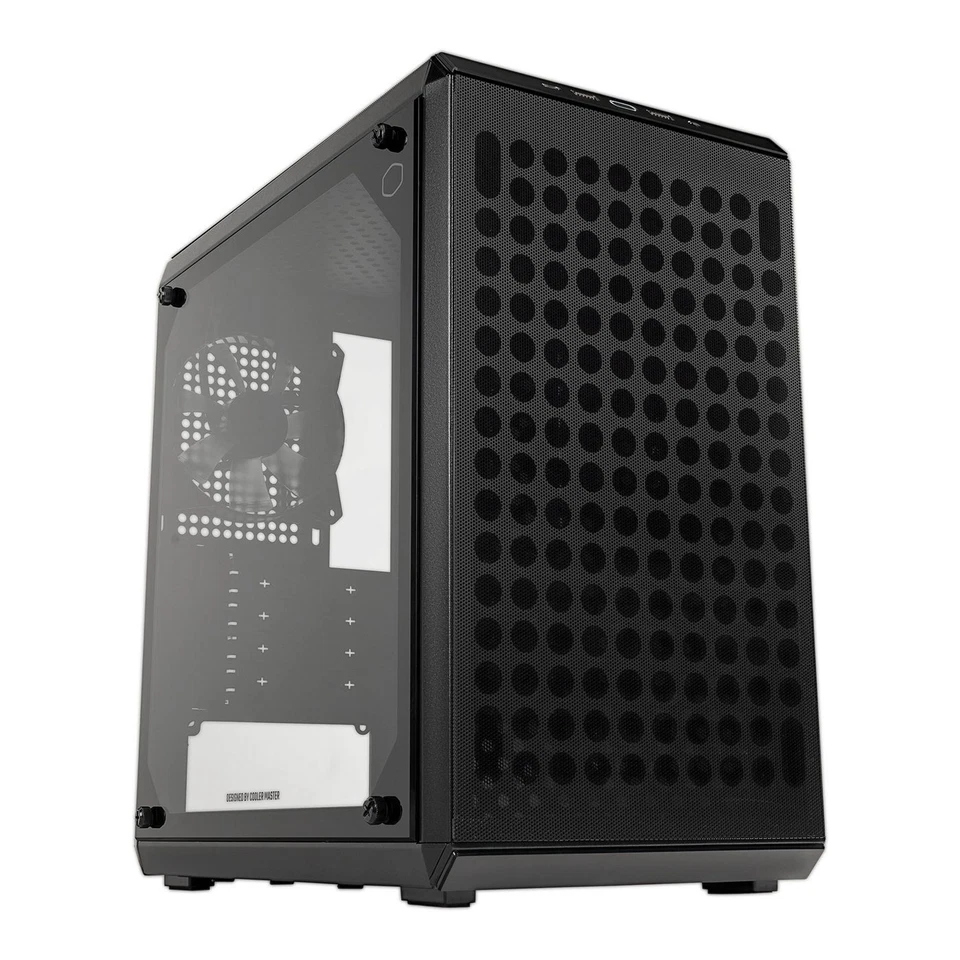 Cooler Master Q300LV2-KGNN-S00 Q300L V2 Mini Tower Black  Transparent ~E~ - Bild 1 von 1