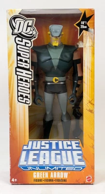 10-дюймовая экшн-фигурка Green Arrow JLU Justice League Unlimited комиксы DC ~ ЗАПЕЧАТАННАЯ - Изображение 1 из 4