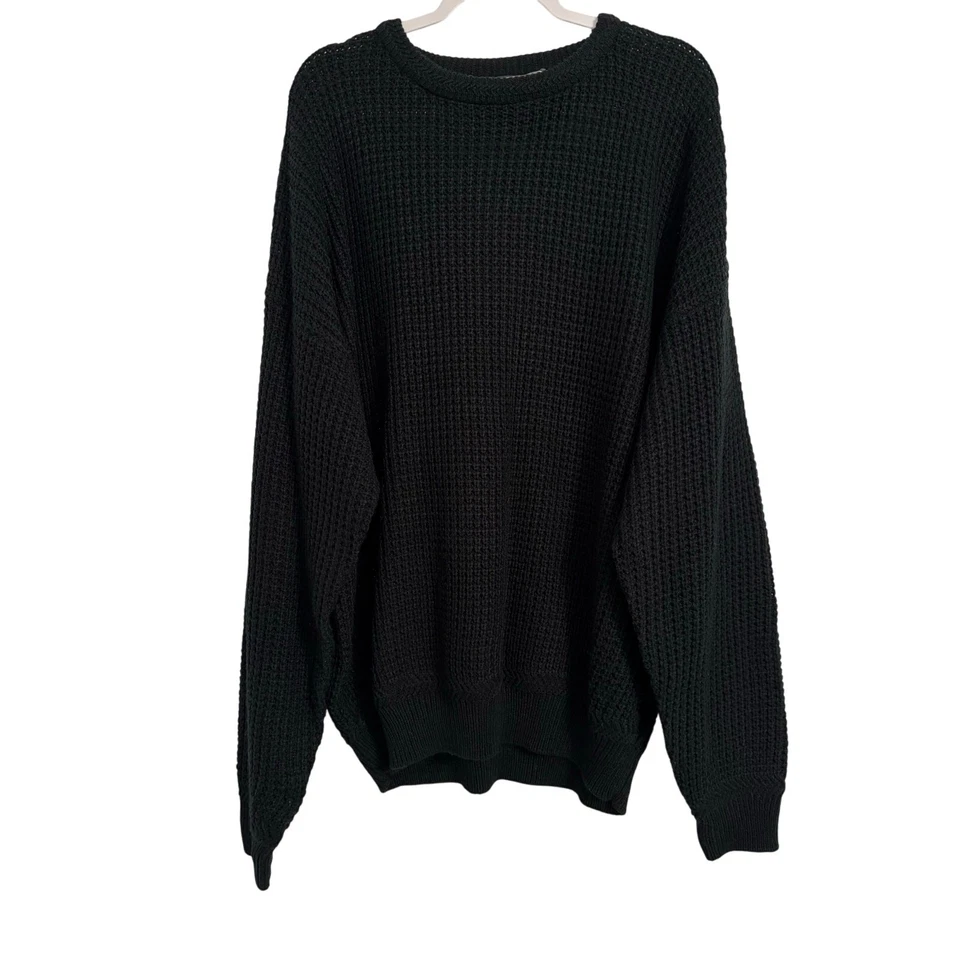 David Taylor Nuevo Para Hombre 3XL Clásico De Colección Años 90 Cuello Redondo Pescador Cable Tejido Suéter Foto 1 de 4