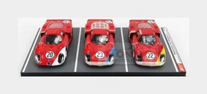 1:43 Best Alfa Romeo Set 3X 33.2 #20 Daytona 1968 #23 #22 BE9794D Model - Picture 1 of 2