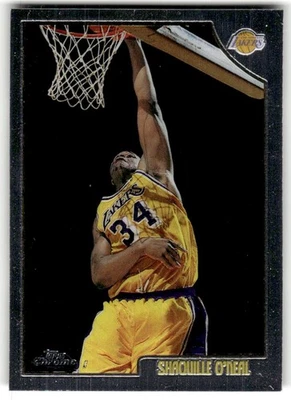 1998-99 Topps Chrome Shaquille O'Neal #175 - Image 1 of 2