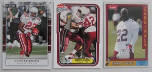 Emmitt Smith 3 Karten Lot Arizona Cardinals NFL - Bild 1 von 2