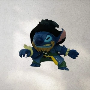 Disneyland Pirates Of The Caribbean Stitch As Captain Barbossa 2" mini Figure - Picture 1 of 8