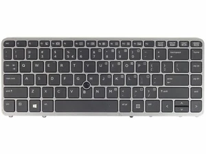 Klawiatura do HP | angielska US QWERTY INT | Modele: Elitebook 840 850 g1 g2 - Zdjęcie 1 z 2