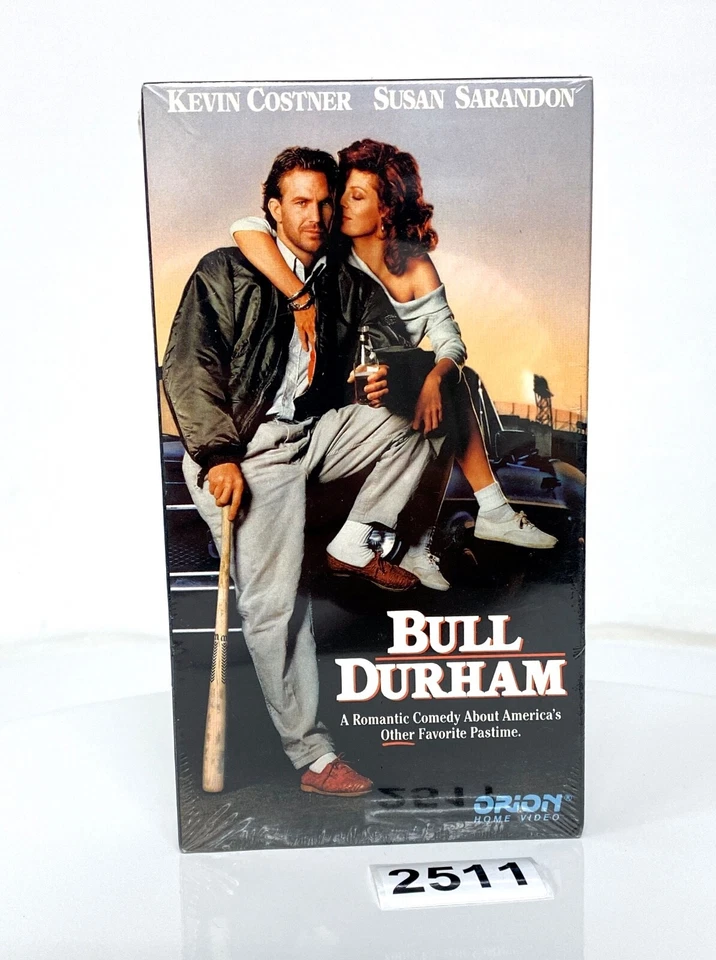 Bull Durham VHS Kevin Costner 1988 Sealed 1st Release NEW Orion Home Watermark! Foto 1 de 1