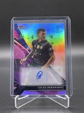 Lucas Hernandez Bayern Munchen 2022 Topps Finest Refractor Auto France #BA-LH