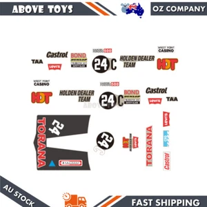 DDA 1:24 Scale #24C LJ Torana Bathurst Decal Kit For Holden Car Model - Foto 1 di 1