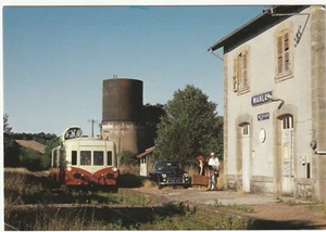 CPM 21 Côte d'Or  Le Picasso de l'ABFC en gare de Manlay - Picture 1 of 2