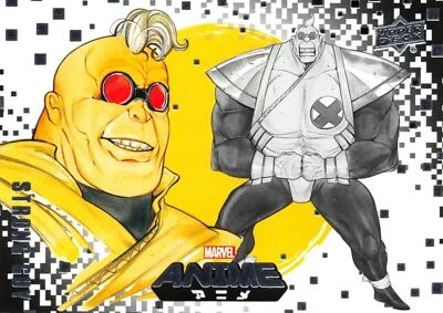 STRONG GUY / Marvel Anime 2020 (Upper Deck) BASE Card #76 Art by PEACH MOMOKO - Image 1 of 2