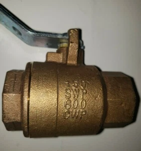 NIBCO 1" THREADED BALL VALVE MSS SP-110 USA - Picture 1 of 3