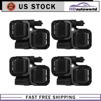 4pc Ignition Coil For 2006-2010 Mercedes-Benz B200 2.0L L4 G55 AMG 5.5L V8 UF359 - Image 1 of 4