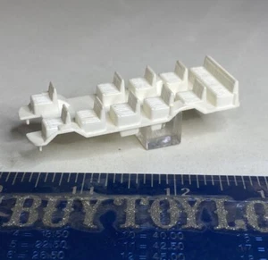 Matchbox Lesney Mercedes Coach 68 Turquoise or Orange Seat Insert Restore Parts - Picture 1 of 6