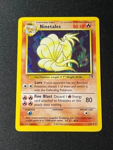 Ninetales┃17/110┃Legendary Collection┃Holo Rare┃Pokemon Card┃English┃Near Mint - Picture 1 of 2