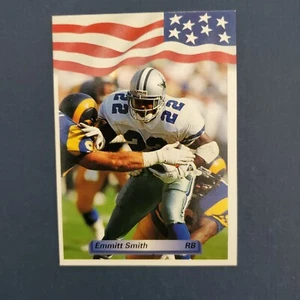 EMMITT SMITH - 1992 AW SPORTS FOOTBALL CARD #210 PACK FRESH LOOK!! - Picture 1 of 2