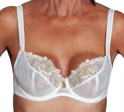 Ruby Pink by Alegro Lingerie Women's Sheer Lace Underwire Bra - Image 1 of 2