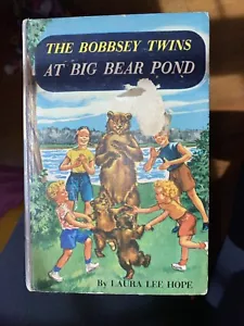 The Bobbsey Twins at Big Bear Pond Book 1958 by Laura Lee Hope - Picture 1 of 5