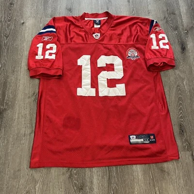 Camiseta Tom Brady New England Patriots 50 Aniversario NFL Reebok Talla 54 Foto 1 de 4