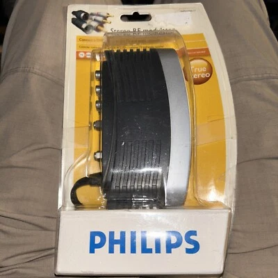 PHILLIPS SWS2103W/17 RF Moduator Video Converter S Video DVR Xbox PS2 Wii CABLE - Image 1 of 3